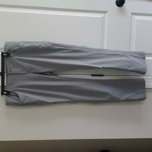 women's sz 14 kuhl trek pants light gray pants cinch legs 6235